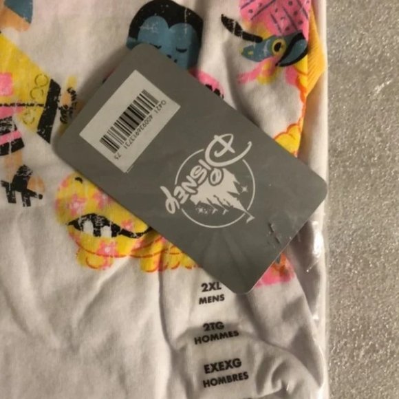 NWT Disney It's a Small World Ringer T-Shirt for Adults Disney 50th Anniversary - Picture 7 of 7